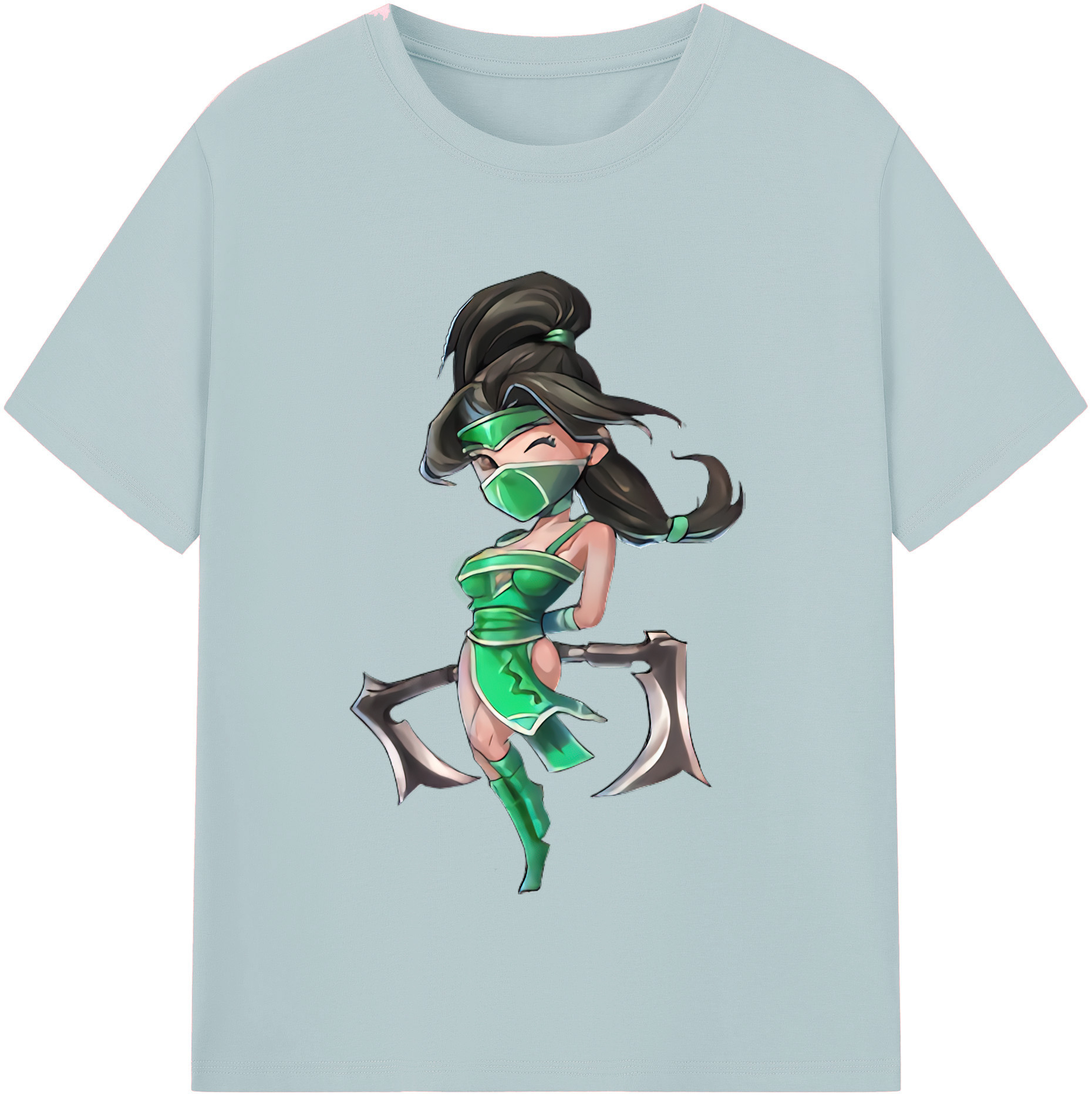 リーグ・オブ・レジェンド League of Legends LOL 綿100％半袖Tシャツ（フロントプリント）